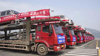茅坪港商品車 水公水 翻壩轉運正式啟動